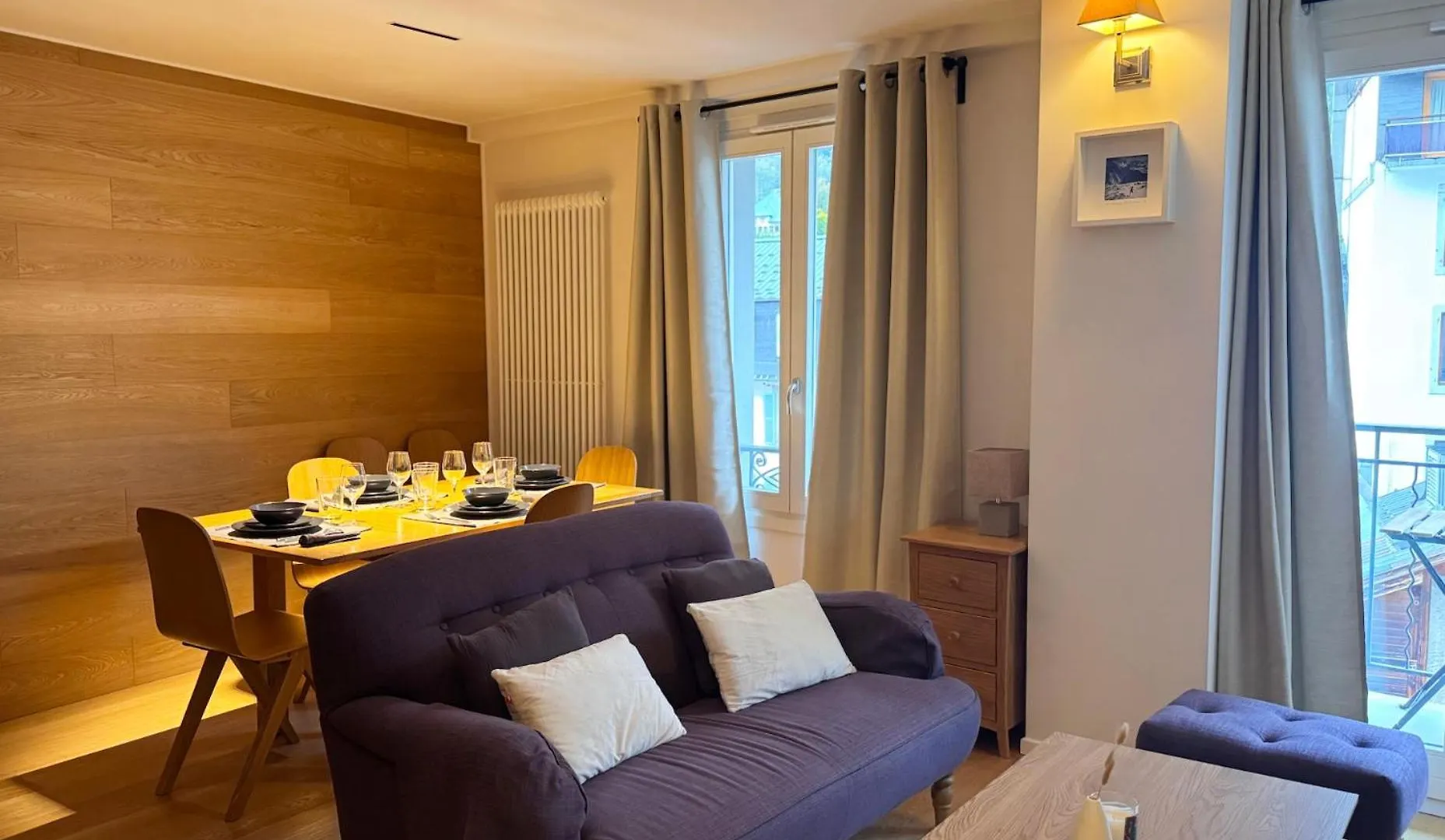Modern 2-Br In The Heart Of Chamonix Lejlighed 0*,  Frankrig